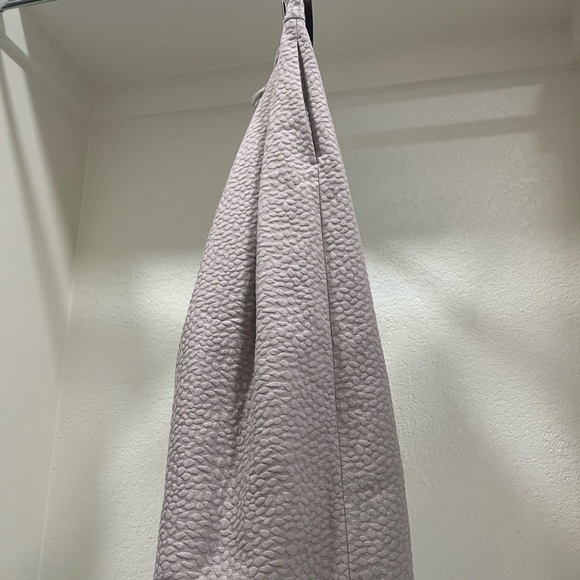 Pleated midi dusty pink skirt - Picture 9 of 15